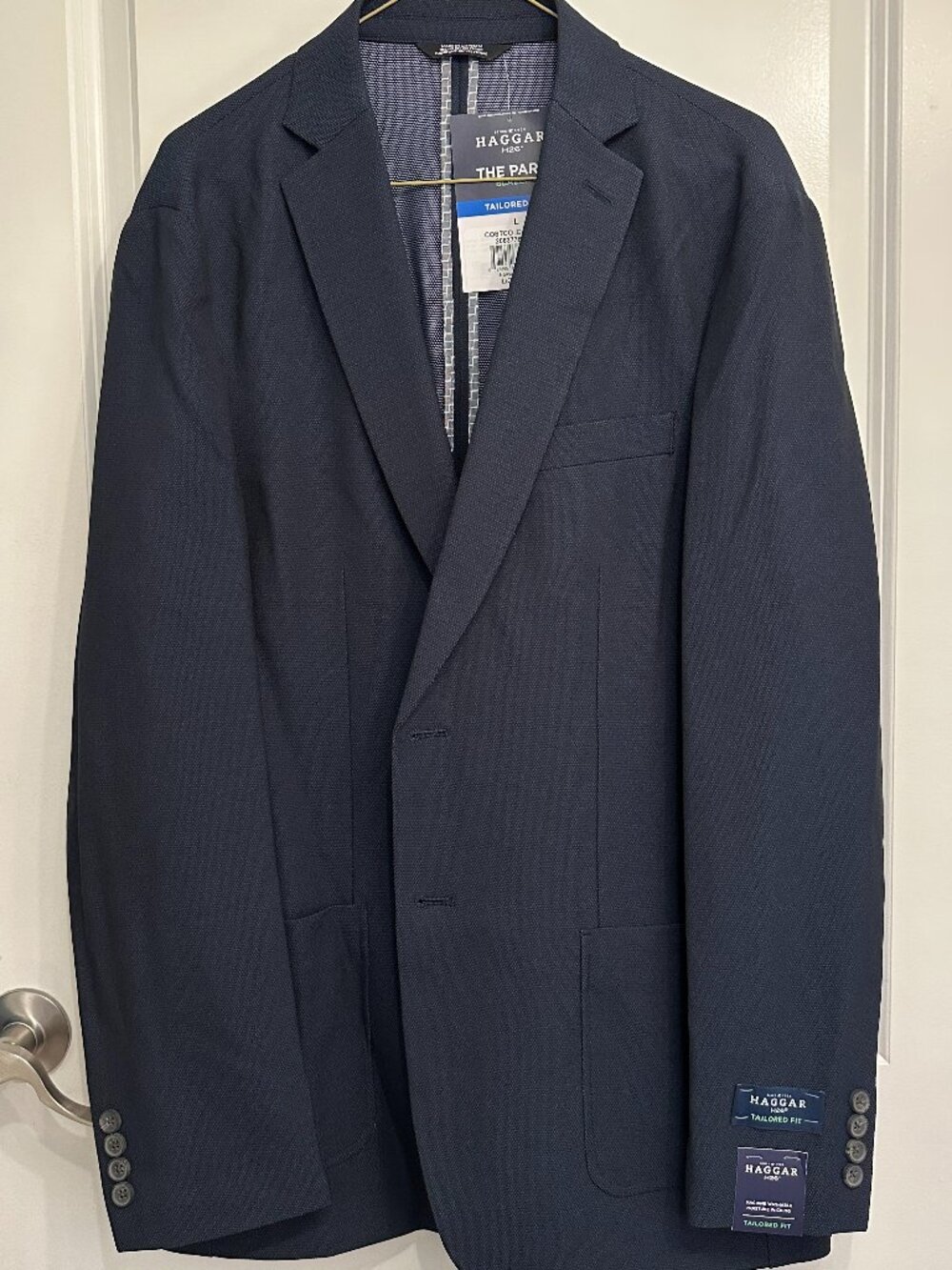 Haggar Men's "The Park" Blazer Size L NWT